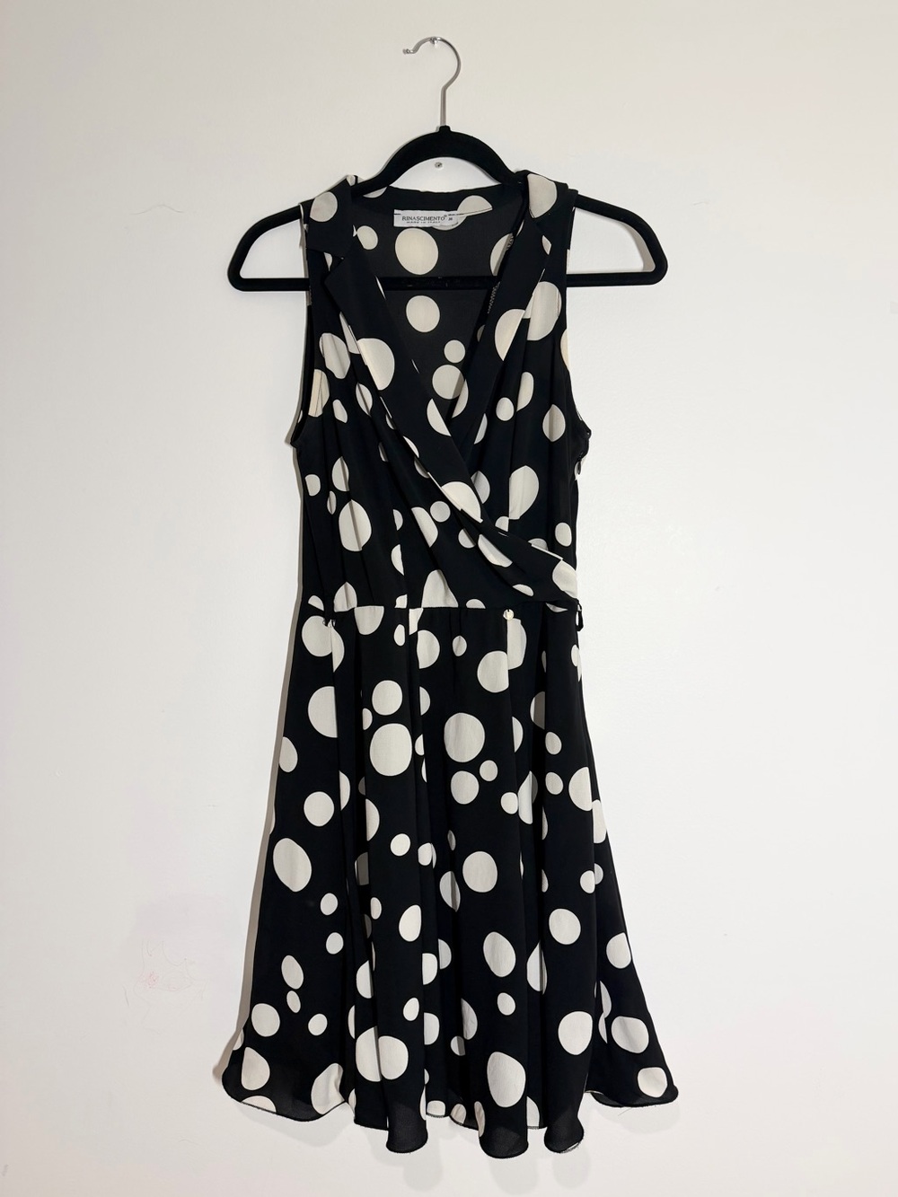 Rinascimento Black & White Polka Dot Dress – Size M